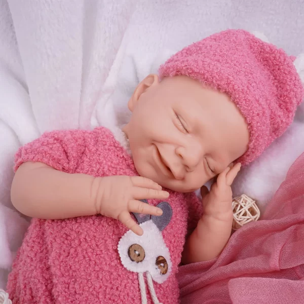 16.9" Lifelike Baby Girl Doll Real Toy - Image 2