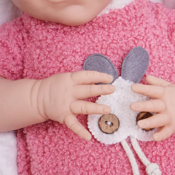 16.9" Lifelike Baby Girl Doll Real Toy - Image 5