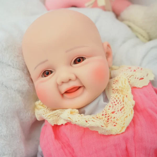 17 in hand-painted all-silicone reborn doll, soft touch real leather, gift collection artwork - Image 6