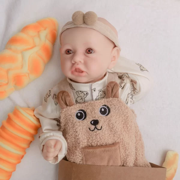 20 Inch Newborn Baby Girl Lifelike Handmade Real Life Soft Body - Image 5