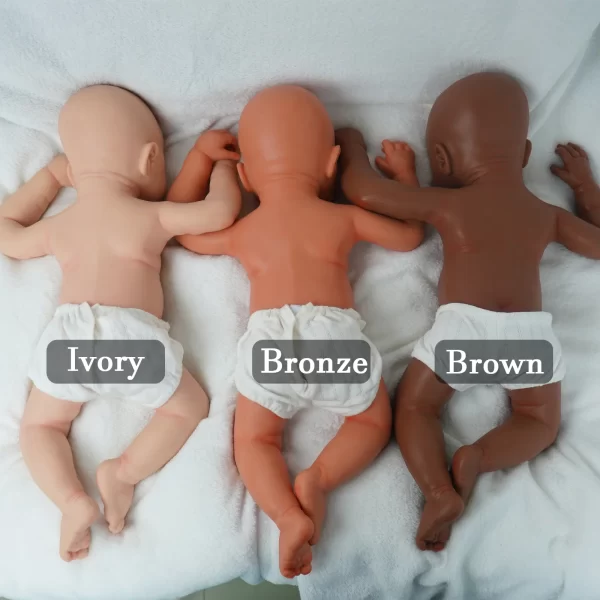 19.7 inch silicone baby boy reborn doll, realistic painted handicraft collectible - Image 6